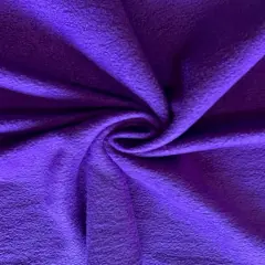 FabricLA | Fleece Fabric By The Yard | 72"X60" Inch Wide | Anti Pill Polar Fleece | Soft, Blanket, Throw, Poncho, Pillow Cover, PJ Pants, Booties, Eye Mask - Purple (2 Yard)