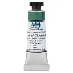 Michael Harding Artists Watercolor - Oxide of Chromium, 15 ml
