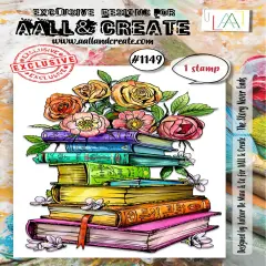 AALL And Create A7 Photopolymer Clear Stamp Set-The Story Never Ends