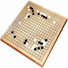 WE Games Wooden GO Game - Beginner Set - 12 Inch Board