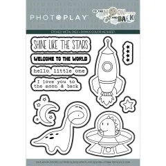 PhotoPlay Etched Die-To The Moon And Back