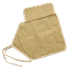 Etchr Roll-Up Brush Pouch - Khaki