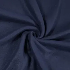FabricLA | Fleece Fabric By The Yard | 72"X60" Inch Wide | Anti Pill Polar Fleece | Soft, Blanket, Throw, Poncho, Pillow Cover, PJ Pants, Booties, Eye Mask- Navy (2 Yard)
