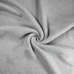 FabricLA | Fleece Fabric By The Yard | 72"X60" Inch Wide | Anti Pill Polar Fleece | Soft, Blanket, Throw, Poncho, Pillow Cover, PJ Pants, Booties, Eye Mask - Solid Heather Gray (2 Yard)