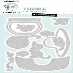 Studio Light Friendz Cutting Die-Nr. 742, Accessories Cats