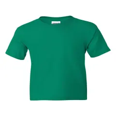 Gildan&reg; Dryblend Youth Crewneck Short Sleeve T-Shirt Kelly