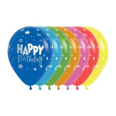Fantasy Assorted Birthday Balloons - 11 Inch - Multi Pack | Raheev&reg;