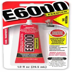 E6000 Premium Clear Adhesive With Precision Tips-1oz