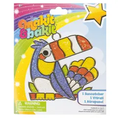 Colorbok Makit & Bakit Suncatcher Kit-Toucan