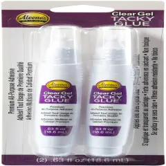 Aleene's Clear Gel Tacky Glue Pens 2/Pkg-.63oz