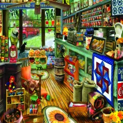 Sunsout Shopping Day 1000 pc Jigsaw Puzzle 28926