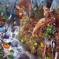 Sunsout Fawn Song 1000 pc Jigsaw Puzzle 49040