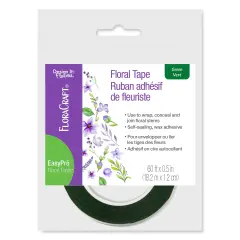 FloraCraft Floral Tape 0.5"X60'-Green