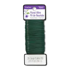 FloraCraft 26 Gauge Floral Wire 270'-Green