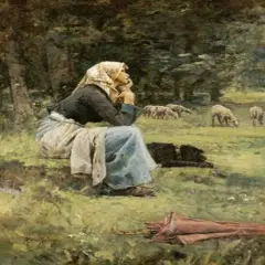 A Young Shepherdess Poster Print byPierre Billet - Item # VARPDX265942