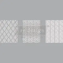 Prima Marketing Re-Design Decor Transfers 8.5"X11" 3/Sheets-Middy- Woven With Love