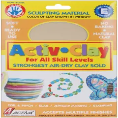 Activ-Clay Air-Dry Clay 1lb-White