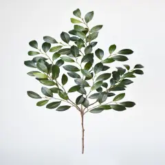 26" Faux Ruscus Leaf Stem