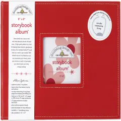 Doodlebug Storybook D-Ring Album 8"X8"