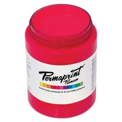 Permaprint Premium Screen Ink - Glow Pink, 300 ml