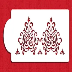 Elaine's Cake Stencil Tier #2 | C593 by Designer Stencils | Cake Decorating Tools |