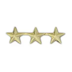 Rank-US Army General Star B3 Hat or Lapel Pin