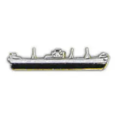 U.S. Navy Liberty Ship Pin 1 1/8"