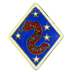EagleEmblems P14117 PIN-USMC,001ST DIV.(Old) (1'')