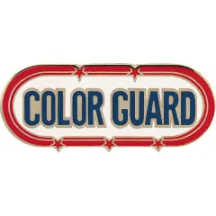 Color Guard Pin Green 1"