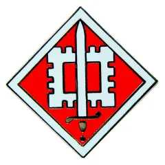 EagleEmblems P14668 PIN-Army,018TH ENG.BRG. (1'')
