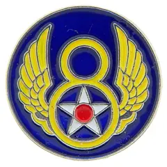 EagleEmblems P62637 PIN-USAF,008TH (1'')