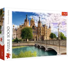 1000 piece Jigsaw Puzzles-Castle on the Island, History puzzle, Adult Puzzle, Trefl 10669