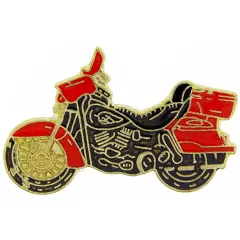 Motorcycle Pin 1"