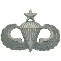 EagleEmblems P16527 Wing-Army,para,Senior (Pewter) Full Size (1.5'')