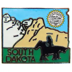 South Dakota Map Pin 1"