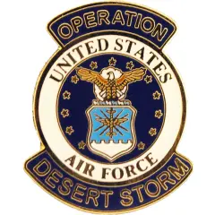 U.S Air Force Operation Desert Storm Pin 1"