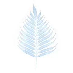 14" White Fern - 1 Piece, Lush Foliage Accent, Ideal for Christmas Floral Arrangements & Home Decor - Perfect for Weddings & Events - 2024 Christmas Collection, Floral Home by Artificial Flowers