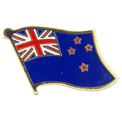 New Zealand Flag Pin 1"