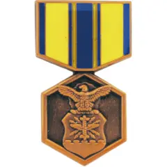 EagleEmblems P15046 PIN-Medal,USAF Commend. (1-3/16'')