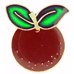 Plum Pin 1"