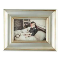 DII 4x6 Antique Silver Rub Farmhouse Picture Frame