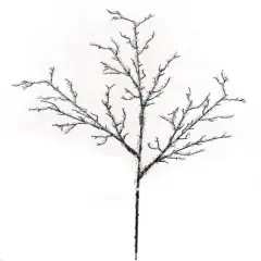 19" Glitter Ice Spray - 12 Piece, Sparkling Holiday Accent, Ideal for Christmas Decor & Floral Arrangements - Perfect for Home, Office - 2024 Christmas Collection, Floral Home by Artificial Flowers