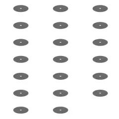 Foredom Unmounted Fiberglass Cut Off Wheel 1-1/4" Diameter Pack of 20