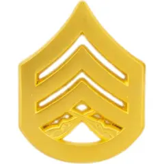 U.S.M.C. Staff Sergeant Rank Insignia Gold Plated