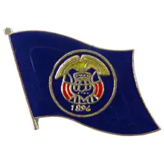 Utah Flag Pin 1"
