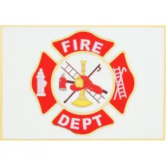 EagleEmblems P16299 Pin-Fire Dept,Flag (1.5'')