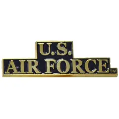 EagleEmblems P15128 Pin-Usaf,Scr U.S.Air Force (2")