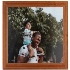 ArtToFrames 11x17 Inch Picture Frame, This 1.25 Inch Custom Wood Poster Frame is Available in Multiple Colors, Great for Your Art or Photos - Comes with Regular Glass andFoam Backing 3/16 inch (V-81375-11x17)