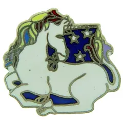 Unicorn Pin 1"