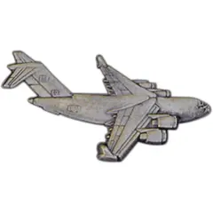 C-17 Globemaster Pin Pewter 2 1/4"